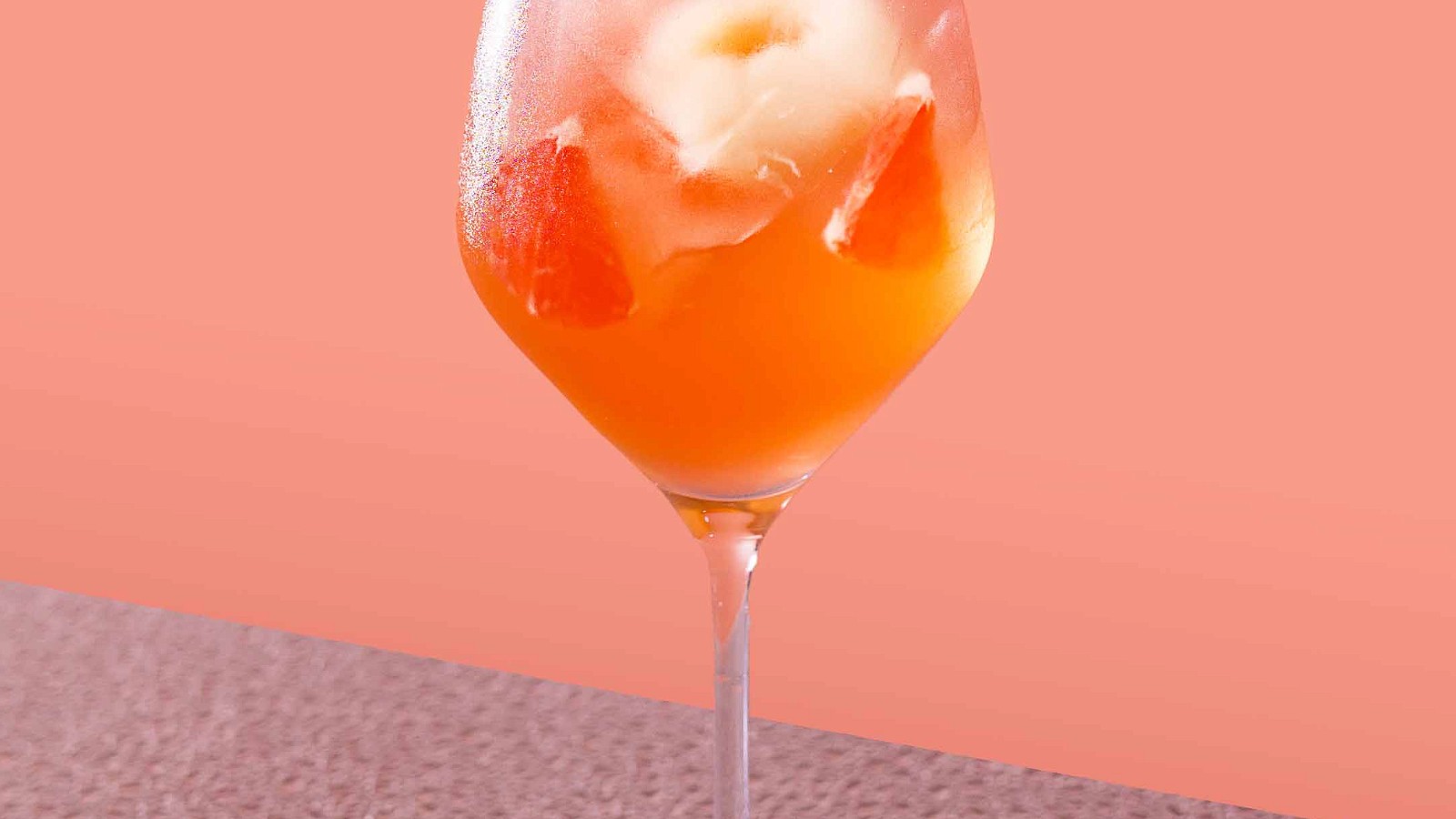 Sangria rosée au litchi-image