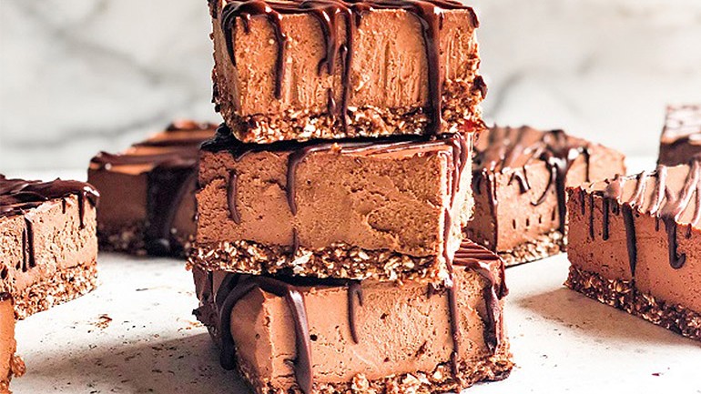 Image of Chocolate Cheesecake Bars Recipe