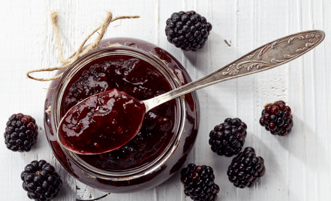 Image of Homemade Apple Blackberry Jam