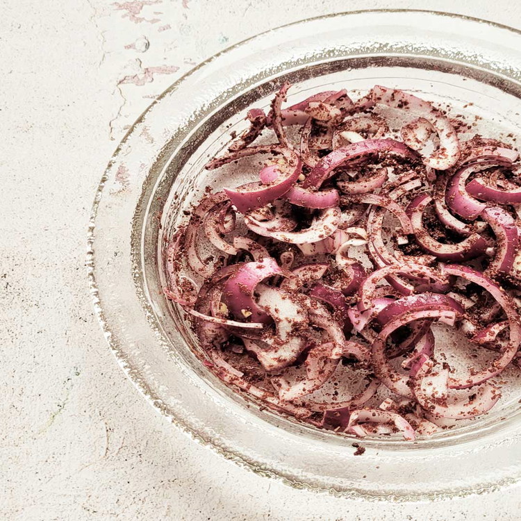 Image of Zubereitung Sumach Zwiebeln