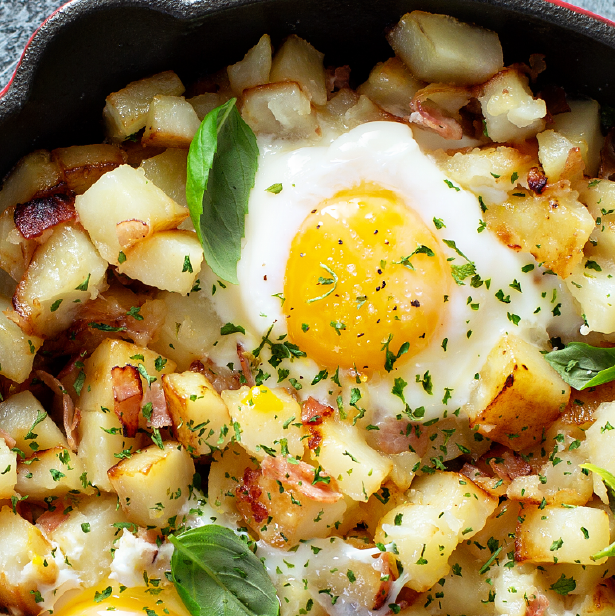 Easy Cajun Potato Hash