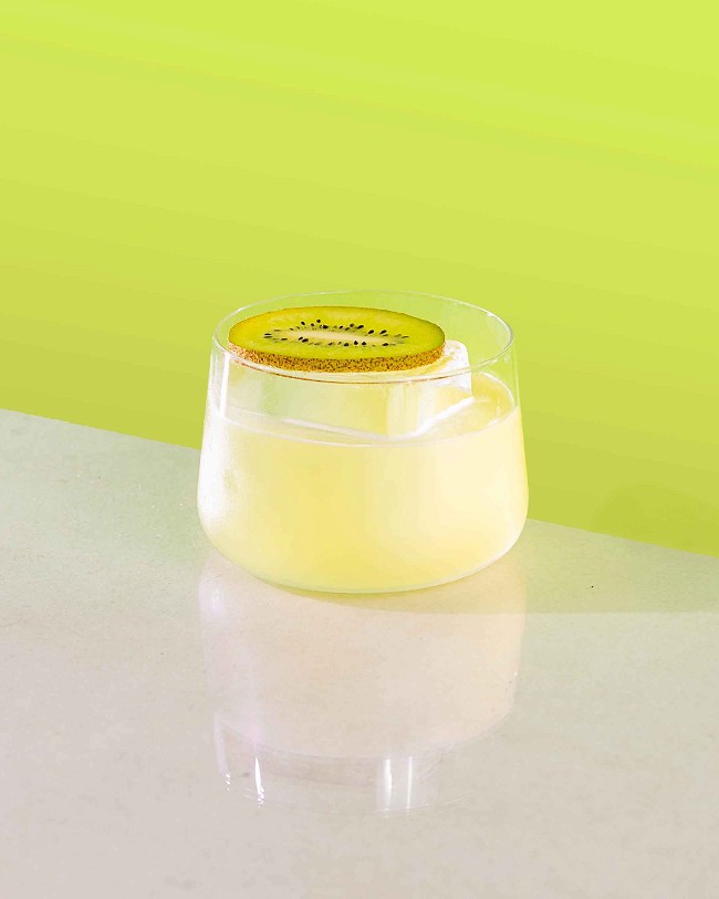 Image of Smash vodka, kiwi et basilic faible en sucre