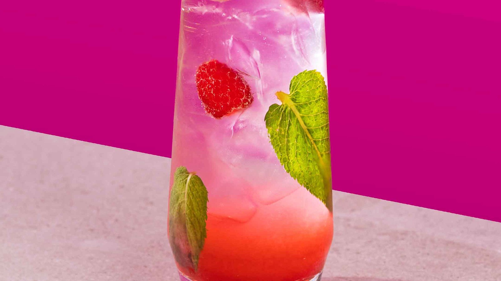 Mojito aux framboises-image