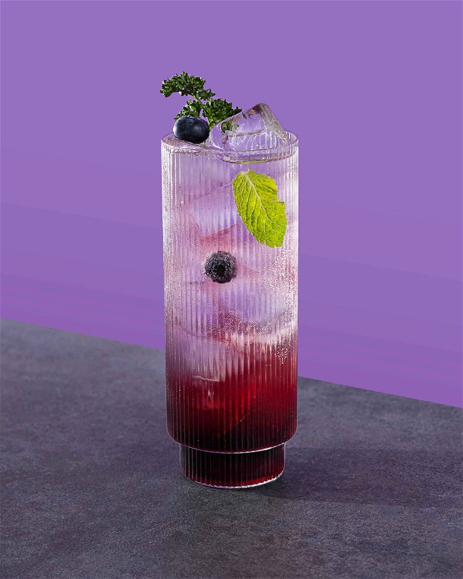 Image of Mojito aux bleuets