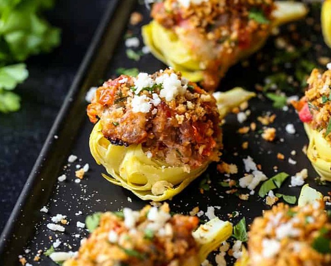 Image of Artichoke with Meat