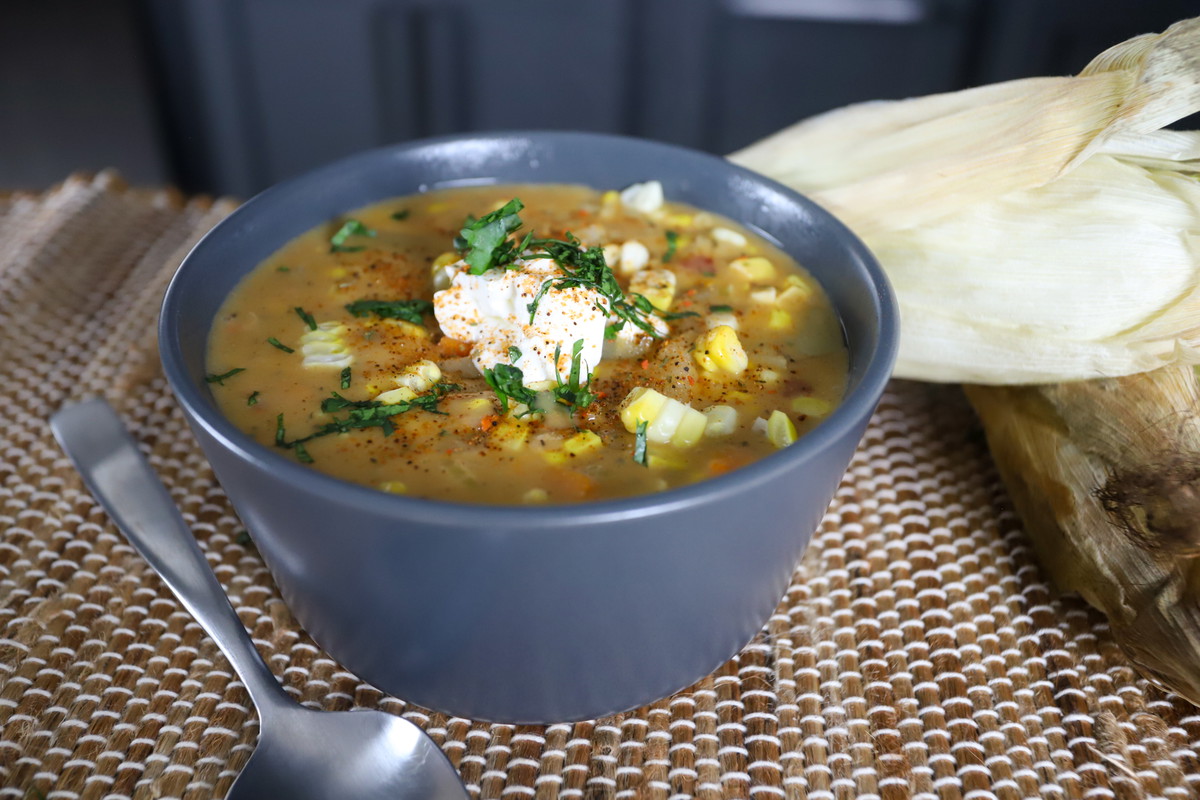 Smoked Corn Chowder
