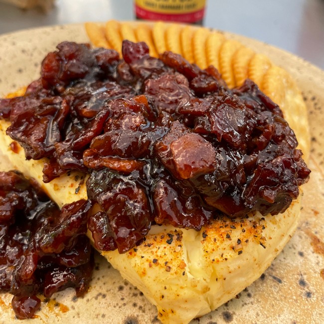 Image of Smoked Cream Cheese with Bacon Jam