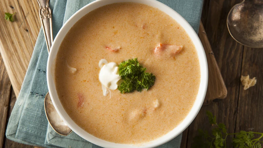 Image of Smoked Paprika Lobster Bisque