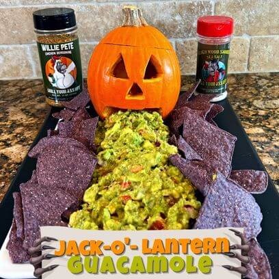 Image of Jack-O'-Lantern Guacamole