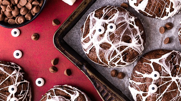 Image of Halloween Double Chocolate Cookies
