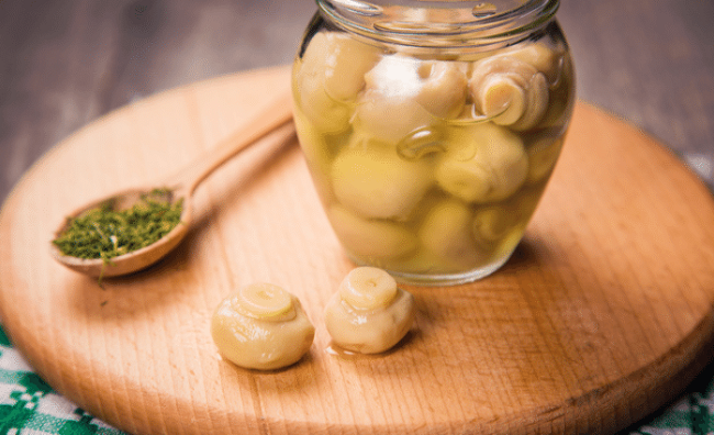 Image of Homemade Pickled Mushroom