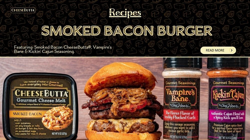 Image of Best Ever Smoked Bacon CheeseButta® Burger
