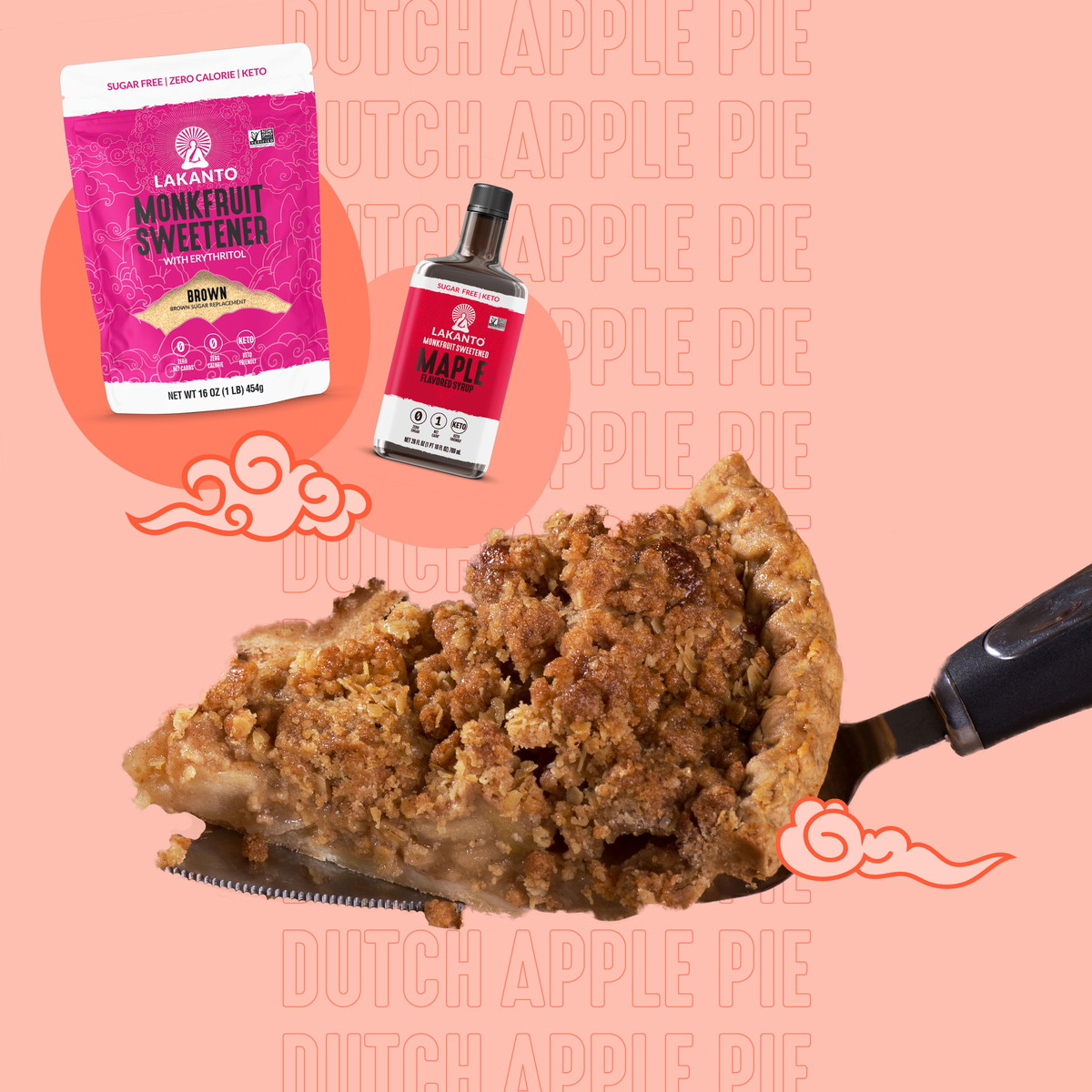 Gluten-Free, Dutch Apple Pie w/No Added Sugar