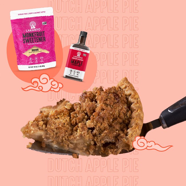 Image of Gluten-Free, Dutch Apple Pie w/No Added Sugar