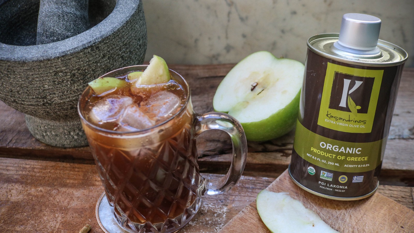 Image of Recipe-12-Green Apple Old-fashioned Cocktail