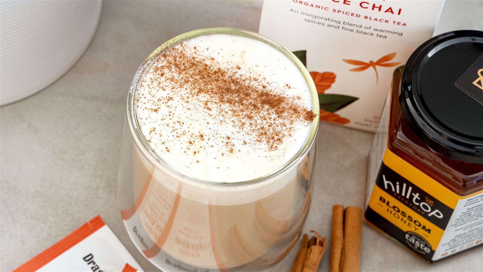 Image of Spiced Chai Honey Latte