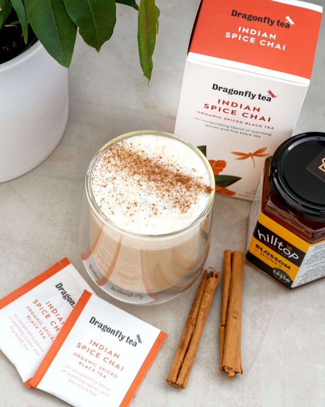 Image of Spiced Chai Honey Latte