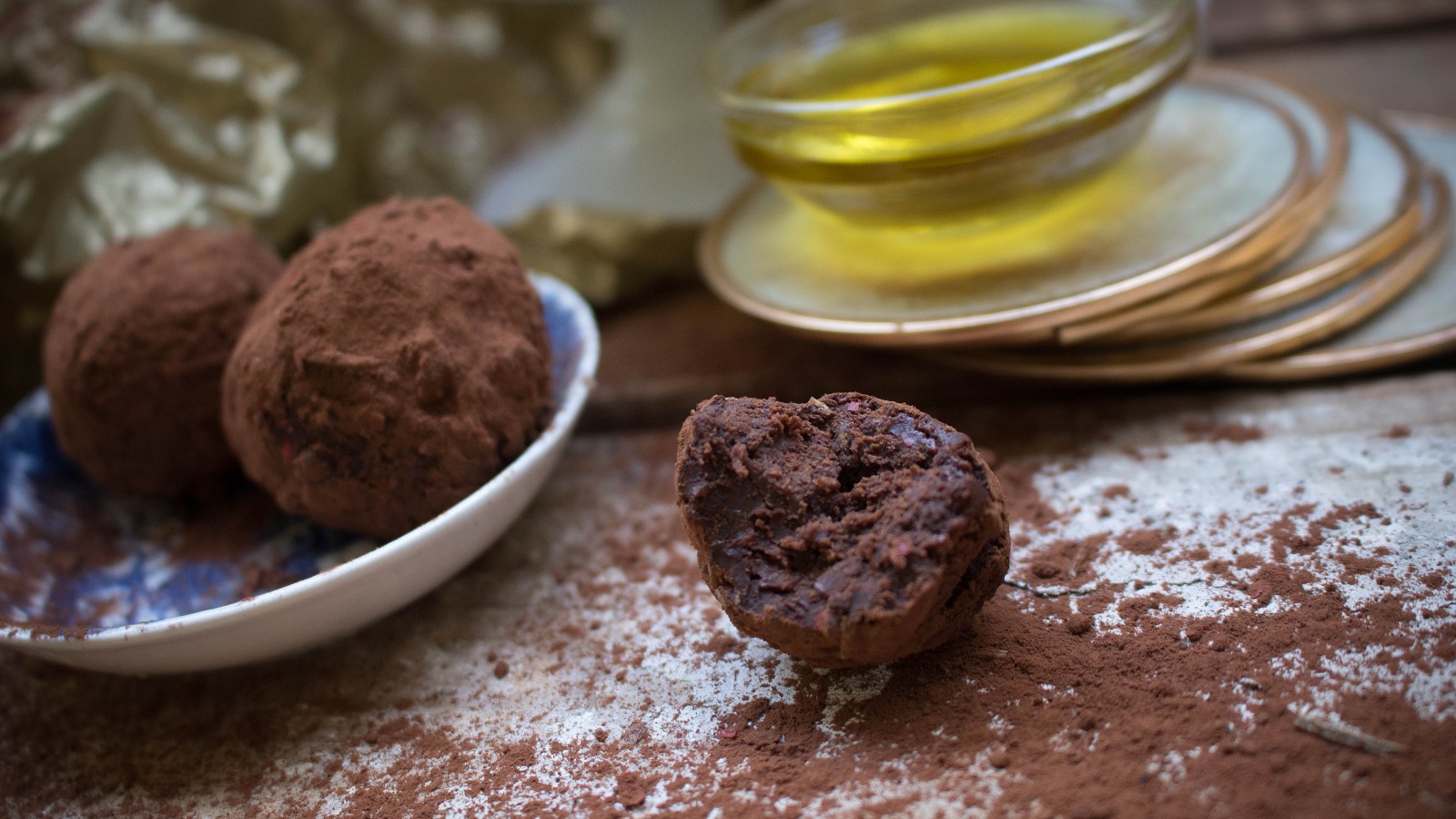 Image of Recipe-62-Mocha Olive OiI Chocolate Truffles