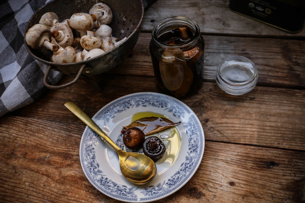 Recipe-71-Mushroom Confit in Olive Oil