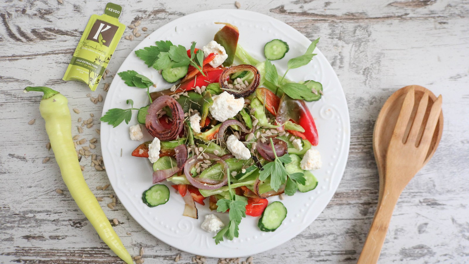 Image of Recipe-73-Mixed Pepper and Cucumber Salad