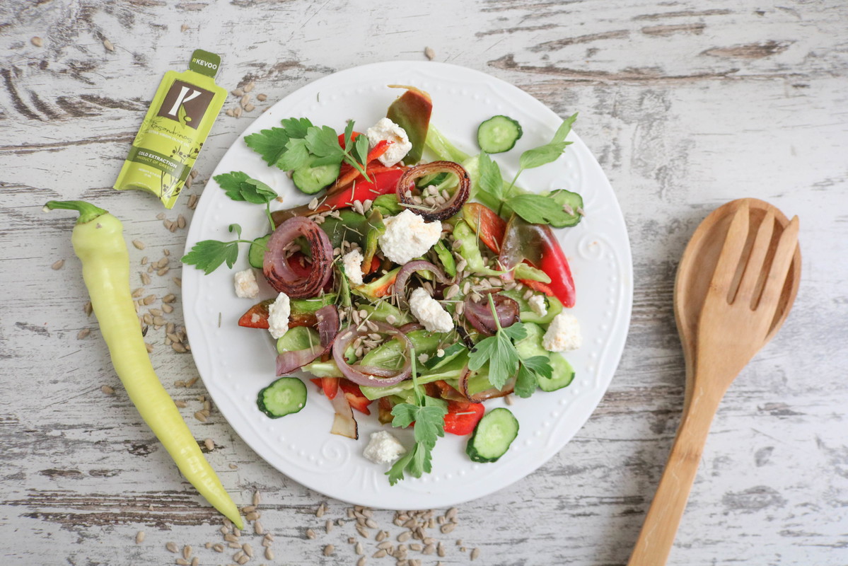 Recipe-73-Mixed Pepper and Cucumber Salad