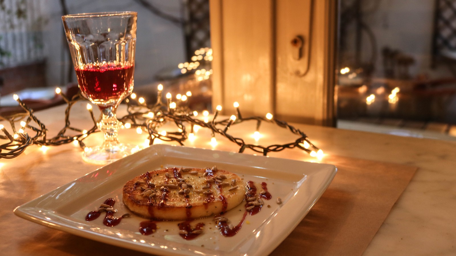 Image of Recipe-78-Festive Grilled Talagani with Jam and Olive Oil