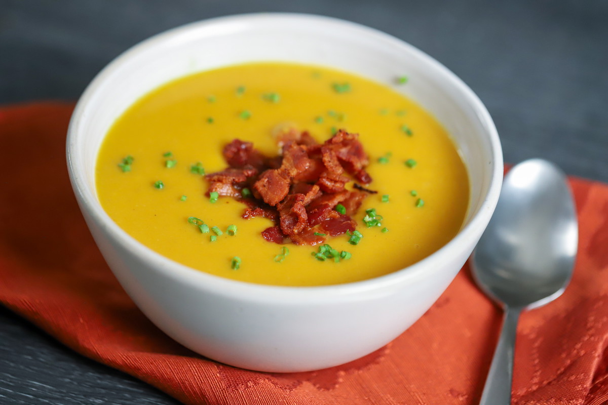 Smoked Butternut Squash Soup