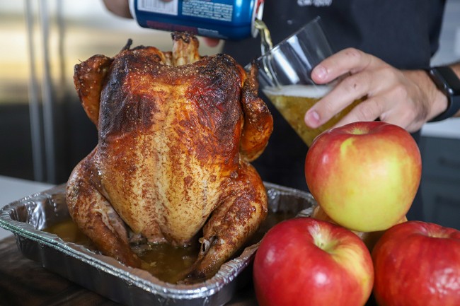 Image of Apple Pie Cider Can Chicken