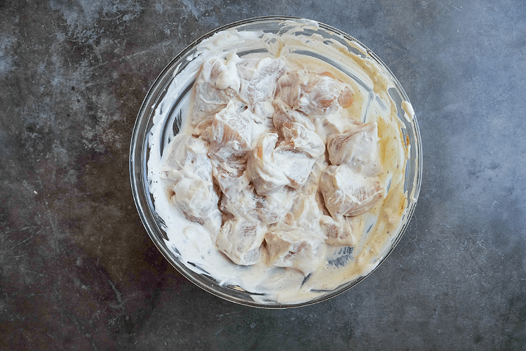 Image of Soak the skewers in water for 20-30 minutes prior to threading. Cut...