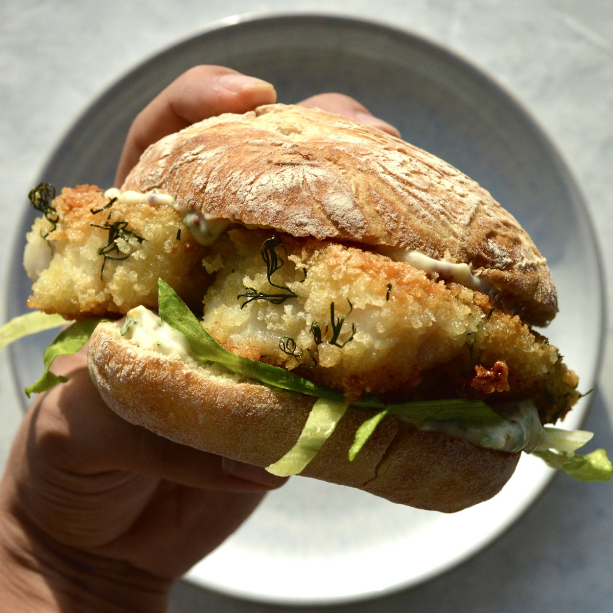 Ultimate Fish Finger Sandwich