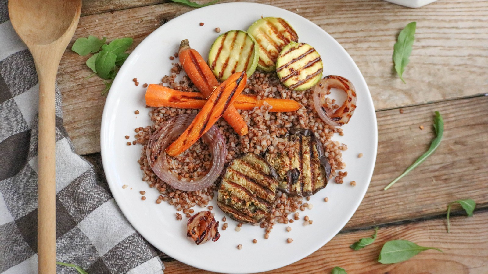 Image of Recipe-80-Roast Vegetable & Buckwheat Salad