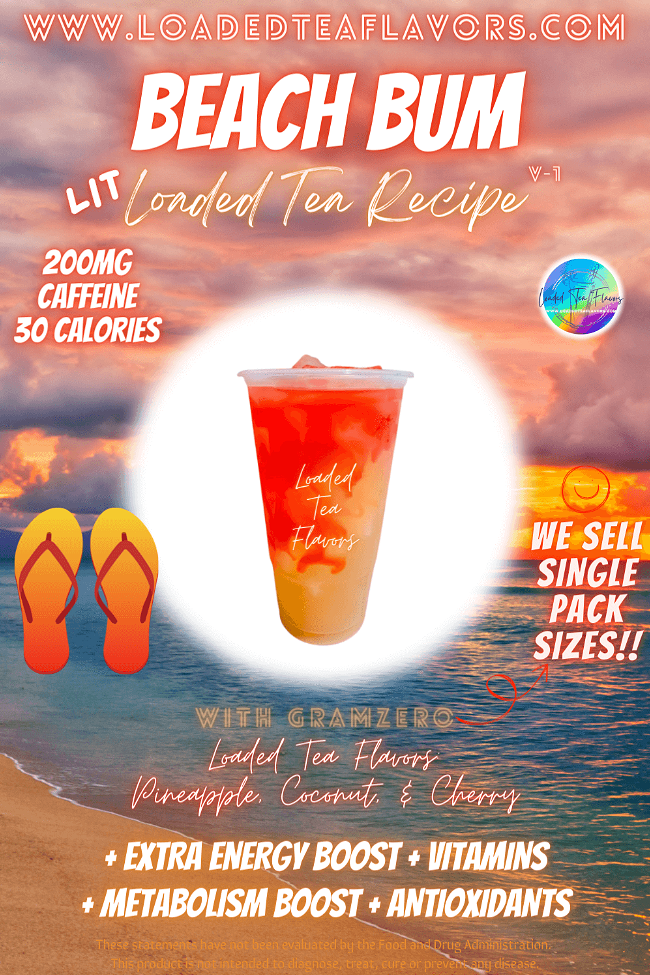 Image of Beach Bum Loaded Tea Recipe
