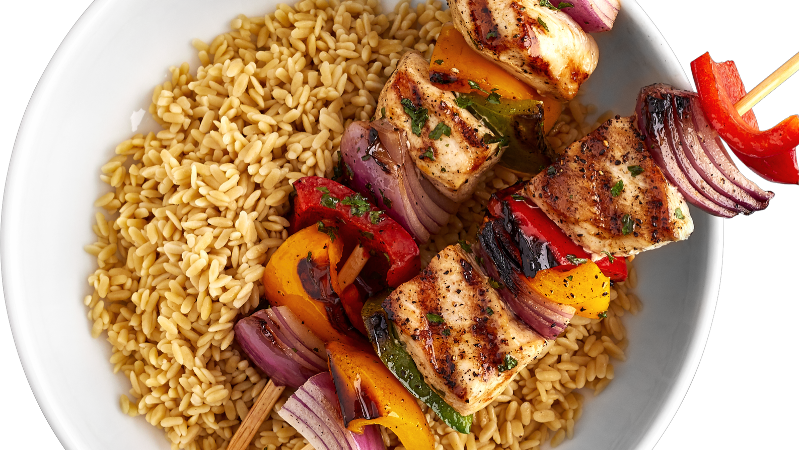 Image of Grilled Chicken Kebabs