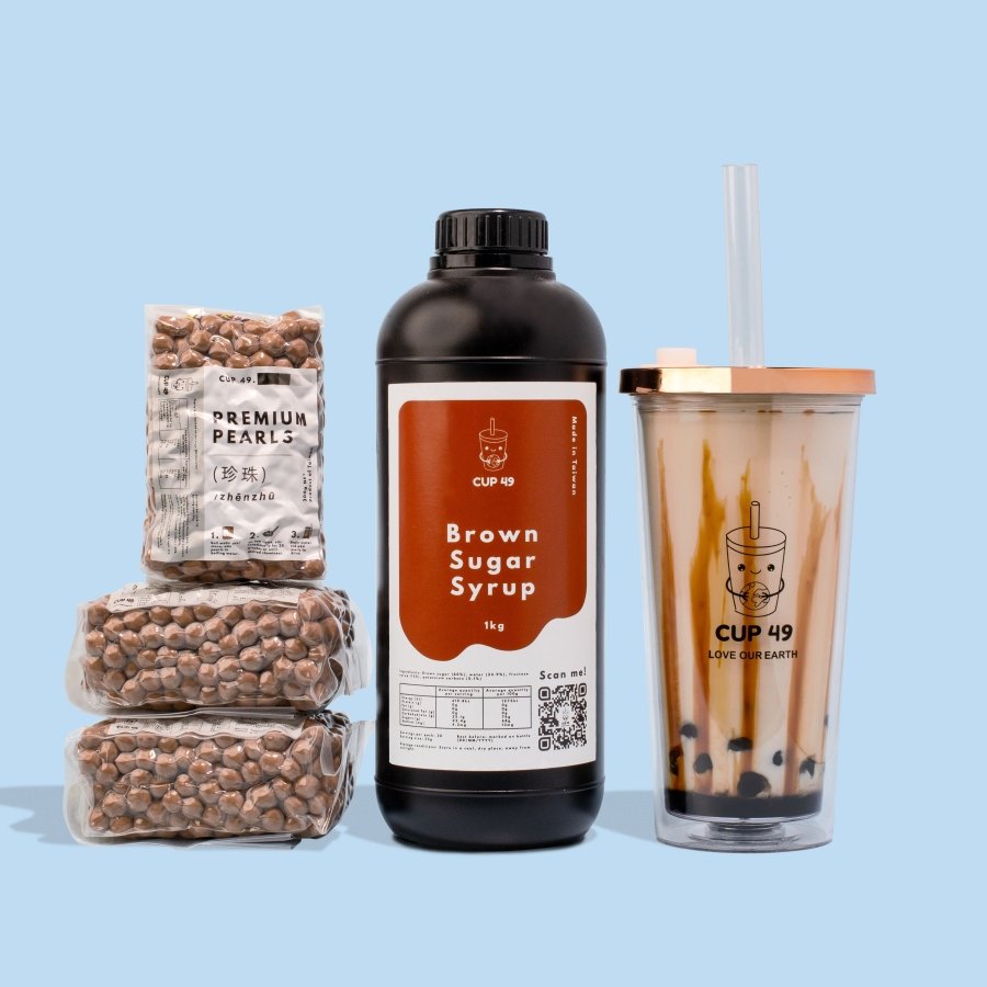 How To Make Brown Sugar/Tiger Milk Tea | Recipe – Cup 49