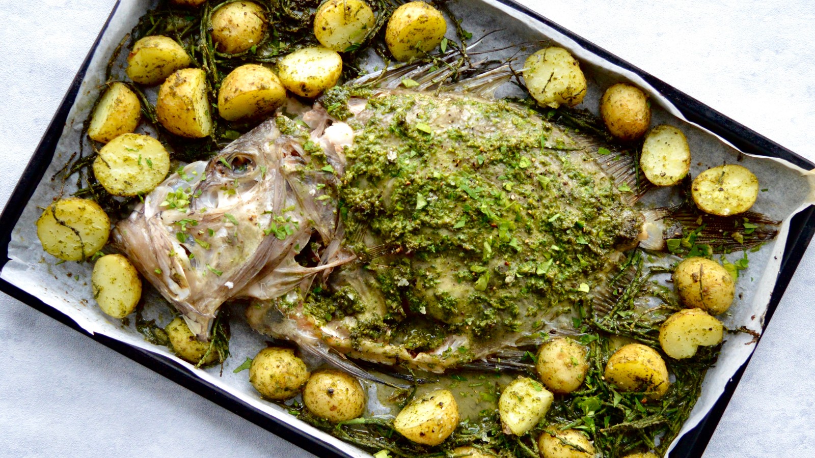 Image of Whole Roasted Herb John Dory