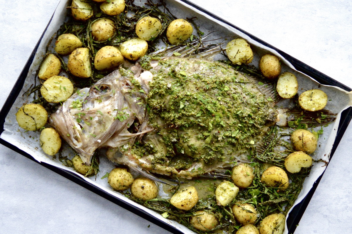 Whole Roasted Herb John Dory