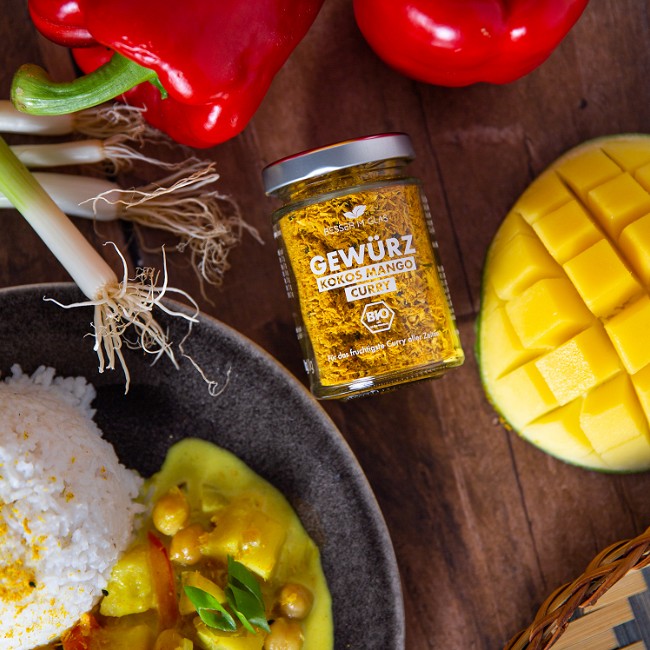 Image of Kokos-Mango-Curry - schnell & einfach