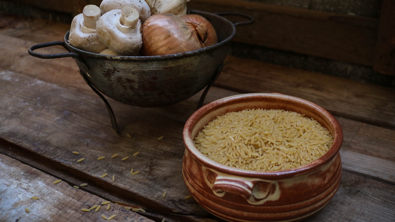 Image of Recipe-109-Mushroom Basil Olive Oil Orzo Casserole