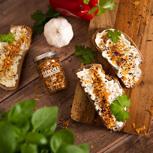 Image of Crunchy Frischkäse Stulle