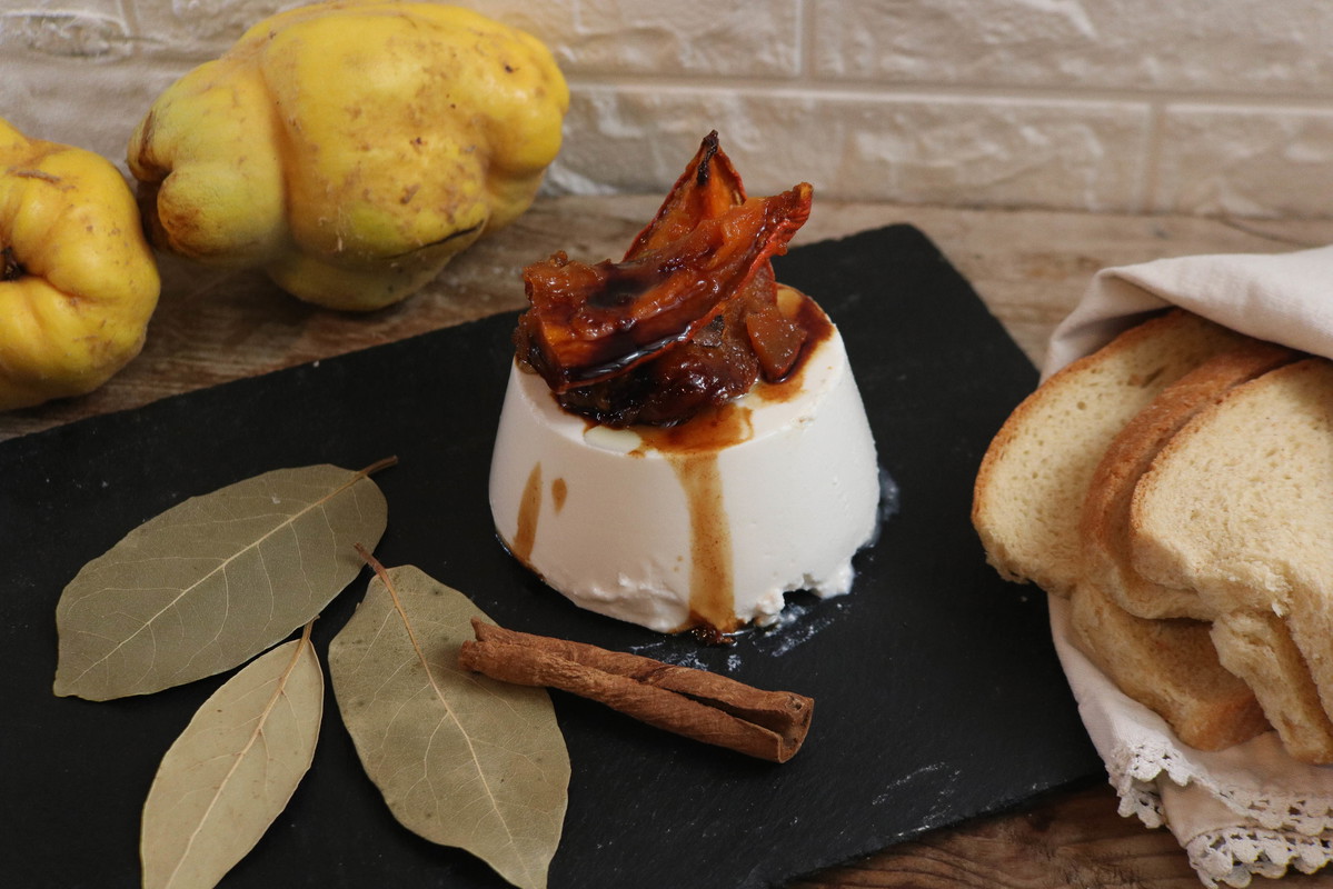 Recipe-127-Goat Cheese with Quince Olive Oil and Honey