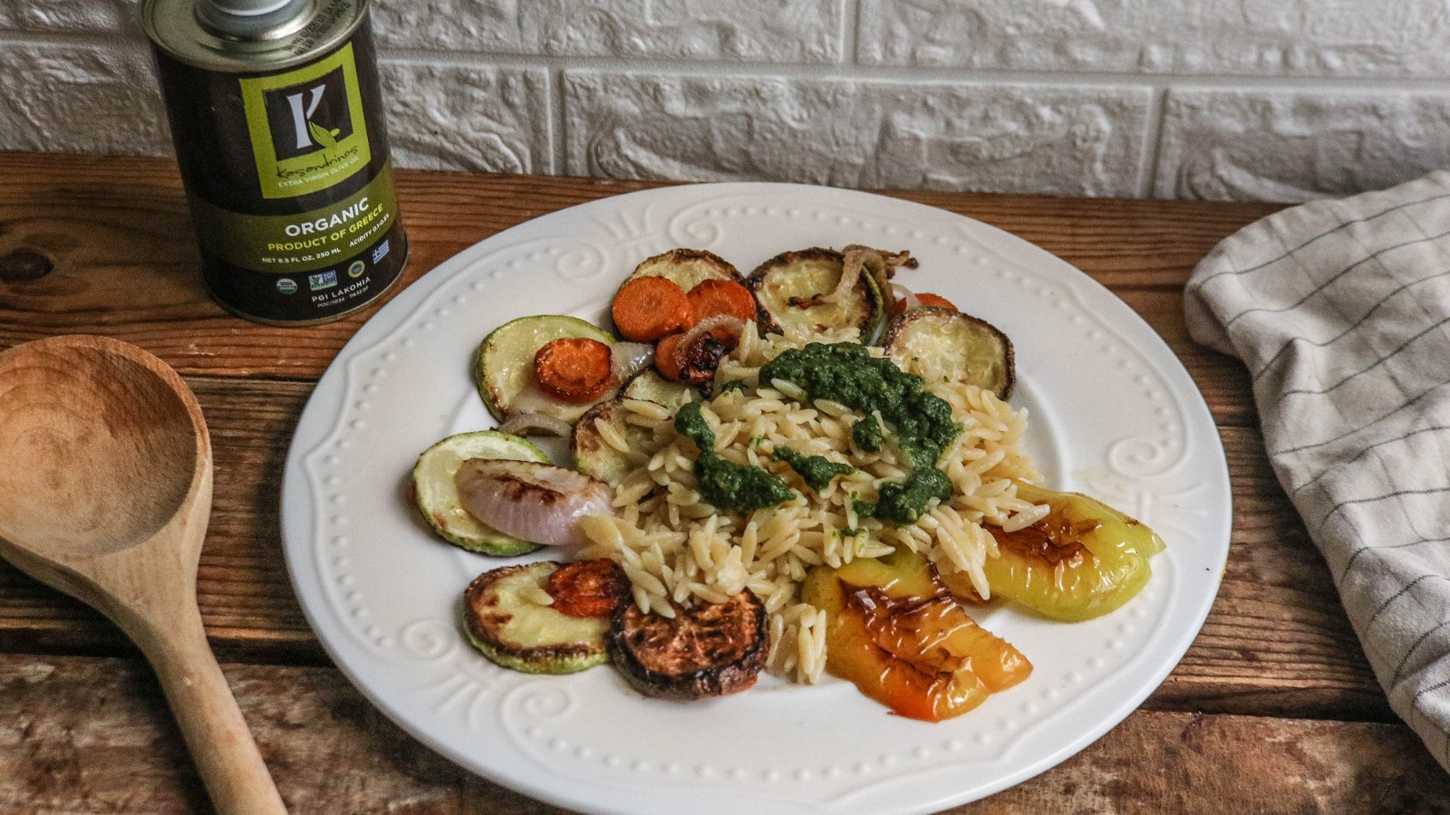 Image of Recipe-136-Orzo Veggie Salad with Dill Pesto