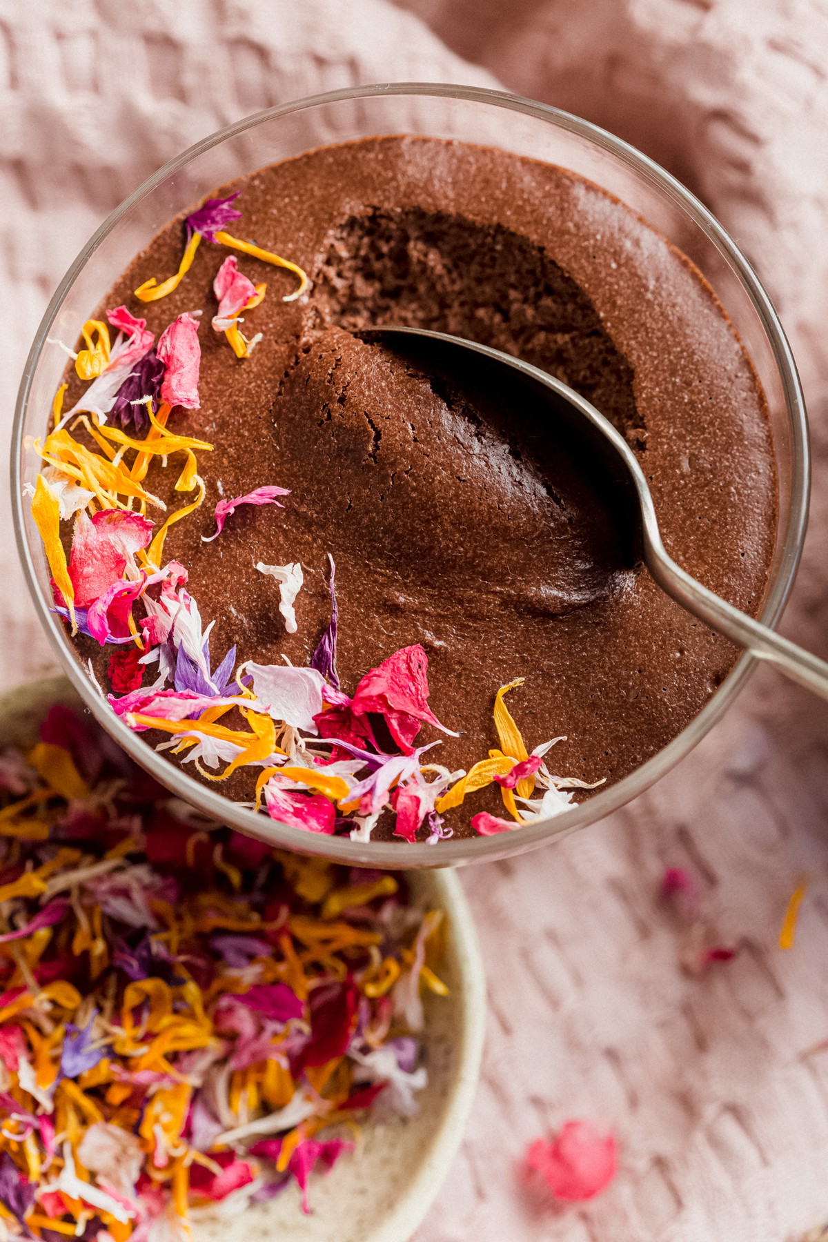 Mousse de chocolate proteico
