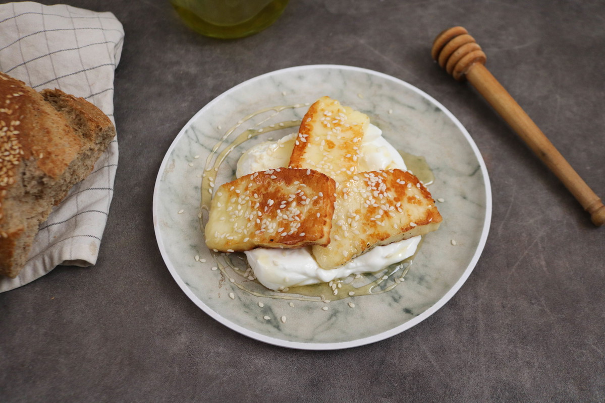 Recipe-155-Honey Sesame Hallumi