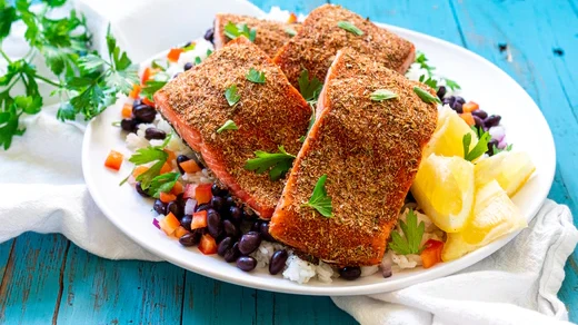 Image of Blackened Baked Salmon