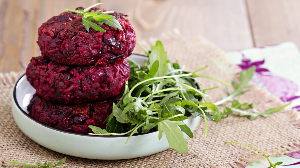 Image of Spicy Beet Burgers
