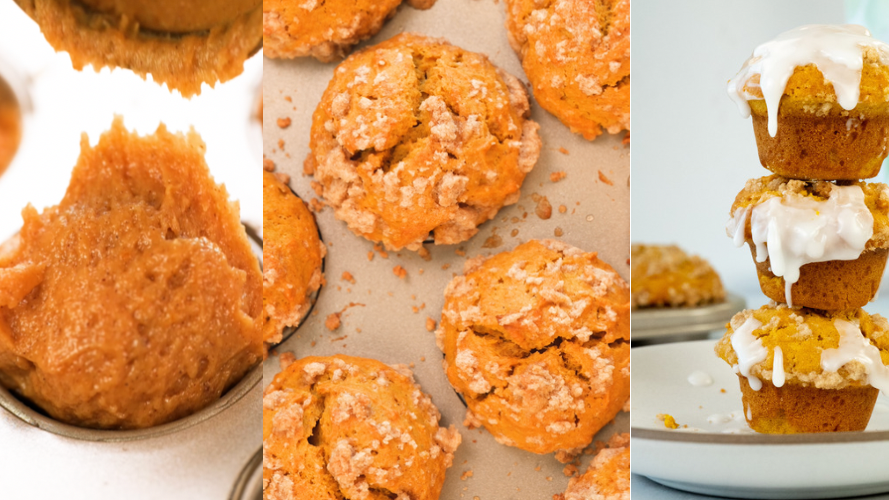 Image of Mini Pumpkin Latte Muffins