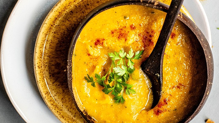 Image of Vegan Pumpkin Soup Recipe