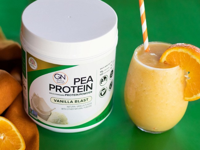 Image of Easy Peach Orange Immune-Boosting Smoothie