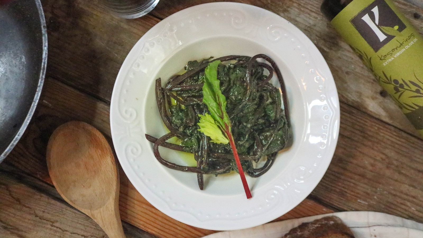 Image of Recipe-206-Slow-Cooked Collard Greens in Olive Oil