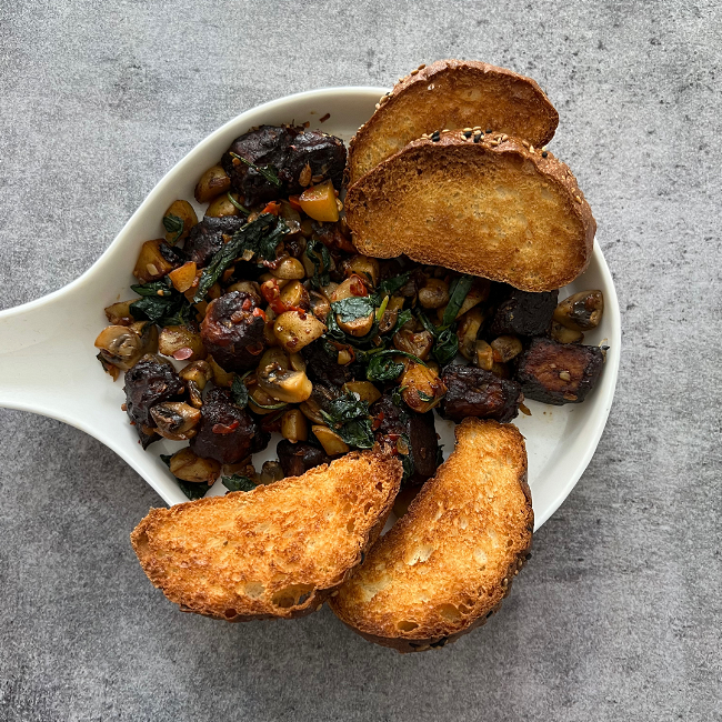 Image of Chickpea Tempeh Hash